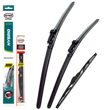 Mercedes A-Class 2004-2011 Full Set Of 3 Windscreen Wiper Blades HH2623Pt12HRC