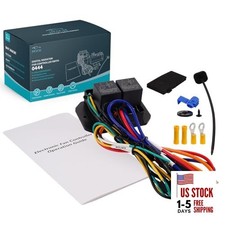 Digital Electric Radiator Fan Controller Switch Kit Adjustable Temperature