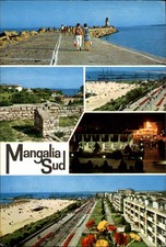 Mangalia Sud Romania vintage postcard v118