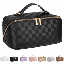 Large Capacity Travel Cosmetic Bag - Portable Makeup Bags for Women Travel To...