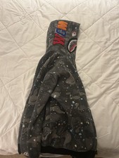 *Authentic* BAPE HOODIE GREY STAR DESIGN XL