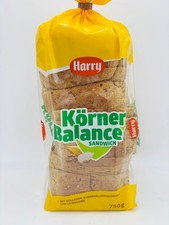 5x Harry Körner Balance Sandwich Toastbrot je 750g