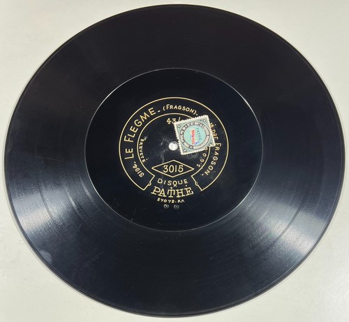 Fragson : Le Flegme / Les Blondes RARE DISQUE 78 RPM 12" PATHE SAPHIR - Picture 4 of 6