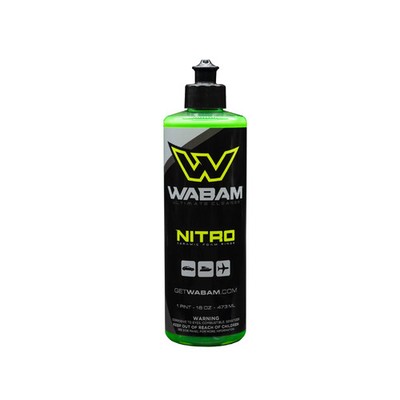 WABAM NITRO Ceramic Wash Coating Spray Foam On Rinse Off High Gloss Detail 16oz