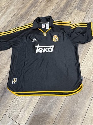 adidas Real Madrid 99/00 Away Jersey Remake JW1992 Size L ROBERTO