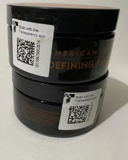 2 PACK-AMERICAN CREW Men's Hair Defining Paste, Medium Hold Hair Gel