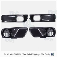 VW Golf MK3 GTI VR6 Upper & Lower Air Intake Vent Full Set Euro Front Bumper