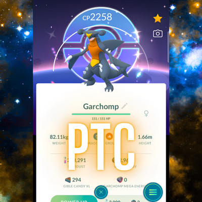 Pokémon Shiny Garchomp Special BG + Legacy Earth Power | mini PTC | Go  