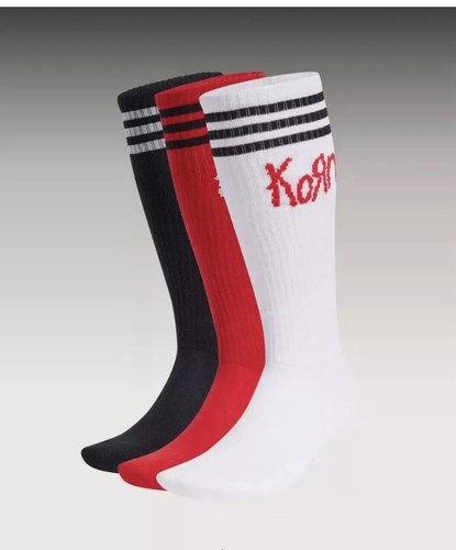 Adidas x Korn Socks | Size Small | 3 Pack | In Hand 📦 🔥 30 Year Anniversary🔥