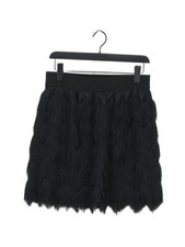 Banana Republic Women's Mini Skirt M Black Polyester with Elastane, Spandex Mini