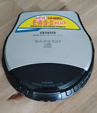 Aiwa XP-570 E.A.S.S Plus Electronic Anti-Shock Portable CD Player Silver/Black