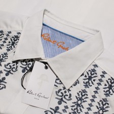 Robert Graham NWT Gate Keeper Casual Button Down Shirt Size XL Classic Fit White