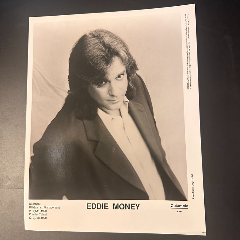 Eddie Money Press Promo Kit - Columbia Records Press & Publication Kit