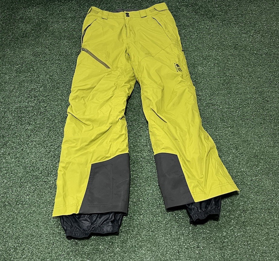 Mountain Hardwear Ski Snowboard Dry Q Thermal Q Pants Womens Size Small Green