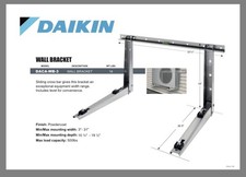 Daikin DACA-WB-3 Powder-Coated Wall Condenser Bracket 500lb Capacity 87739