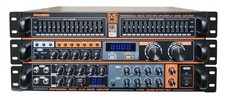 MR DJ PMX9800 5000W PA DJ Audio Mixer Powered...