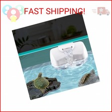 UPETTOOLS Turtle Filter Aquarium Internal Filter Low Level Water for Reptiles, A