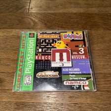 Namco Museum Vol. 3 Greatest Hits Sony PS1, 1996 - Complete w/ Manual CIB Tested