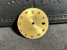 Authentic Rolex DateJust Factory Diamond Dial...