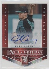 2012 Elite Extra Edition Aspirations Die-Cut Signatures Josh Conway Auto 0q21
