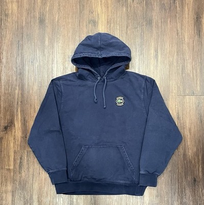 Supreme x Lacoste Live Navy Hoodie Pullover Sweatshirt SS18 - Size