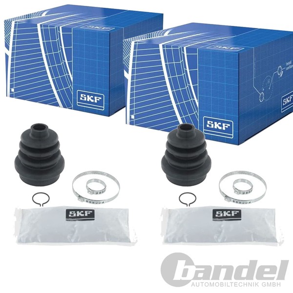 2X SKF Achsmanschetten Satz Passend FüR Daewoo Espero Opel Ascona Astra Calibra-image