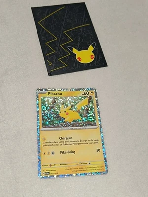 POKEMON MCDONALD CARD PROMO RARE HOLO CARTE PIKACHU 002/015 M24 JCC FR NM - Photo 1/3