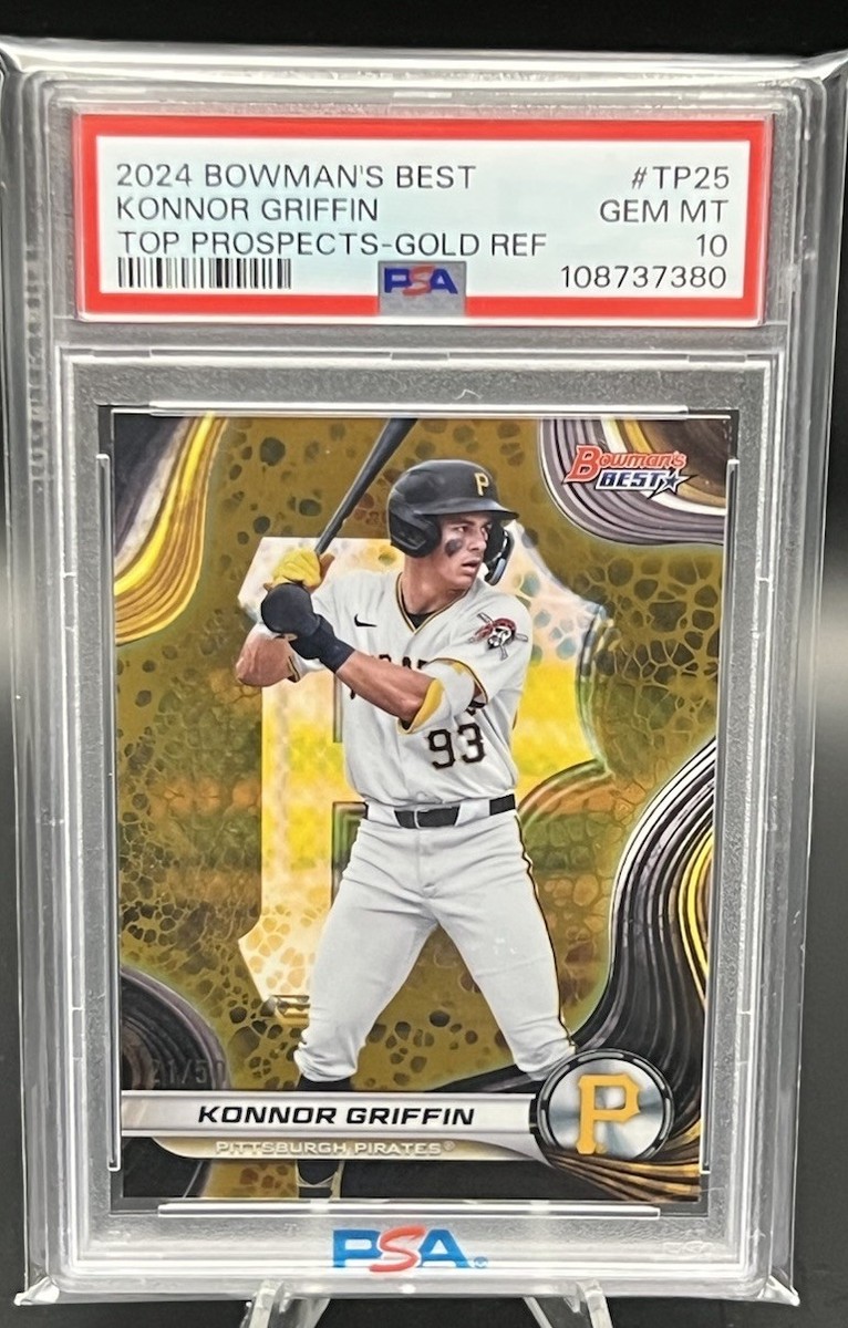 2024 Bowman's Best - Top Prospects Konnor Griffin #TP-25 Gold