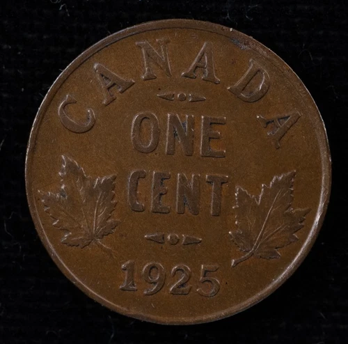 1925 Canada Small Cent — photo from another recent sale