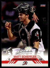 2022 Matt Scheffler Choice Minor League Rookie Card Arkansas Travelers