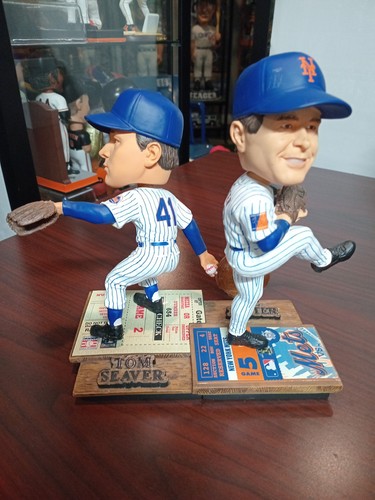 Tom Seaver Al Leiter New York Mets Duel Foco Bobblehead
