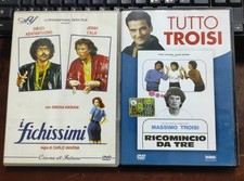 Lotto 2 DVD Commedia Italiana: Ricomincio da Tre (Troisi) + I Fichissimi (Cala')