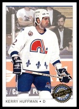1992-93 O-Pee-Chee Premier #48 Kerry Huffman Quebec Nordiques Hockey Card