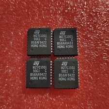 New M27C1001-90C1 27C1001 128K x 8 OTP PROM PLCC32 x 1pc ju