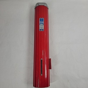 Vintage Solo Cone Cup Dispenser No 450 Chicago Metal Wall Mount Art Deco RED