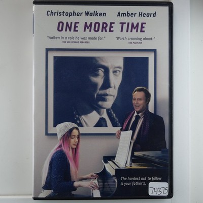 One More Time DVD 2016 Christopher Walken, Amber Heard, Robert Edwards