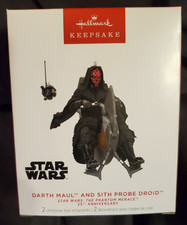 Hallmark Keepsake Star Wars Darth Maul and Sith Probe Droid Ornament - 2024
