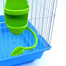 Standing Bird Feeder Feeding Food Bowl Dish Birds Cage Accessory