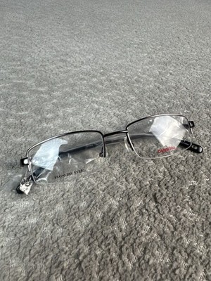 Carrera by Safilo CA7574 1P4 Half Rim Rectangular Eyeglasses 53-19-145