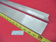 2 Pieces 1/2" X 2" ALUMINUM 6061 FLAT BAR 48" long T6511 Extruded Mill Stock