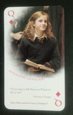 Wizarding World Of Harry Potter Tall Playing Card Hermione Queen Diamonds