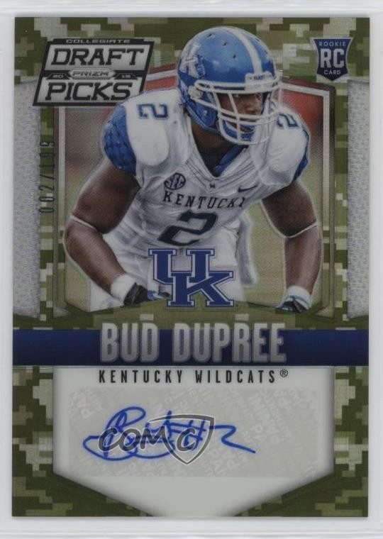Bud Dupree Panini Prizm Collegiate Draft Picks #151 Autograph-Camo