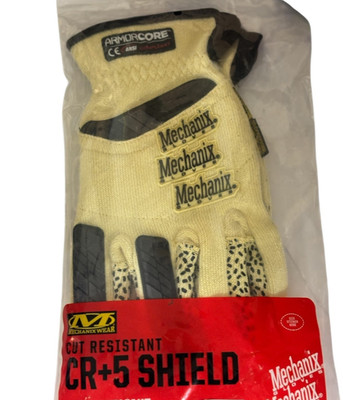 Mechanix Wear Armorcore Impact CR+5 Shield Glove Black/Tan Large CTS-501-010 new