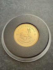 2017 1/4 oz Krugerrand Gold Coin In Capsule 