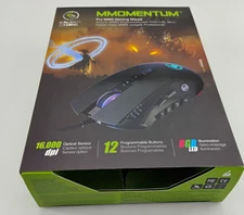 IOGEAR 12 Button MMO  12 programmable buttons 5 dpi settings Gaming Mouse