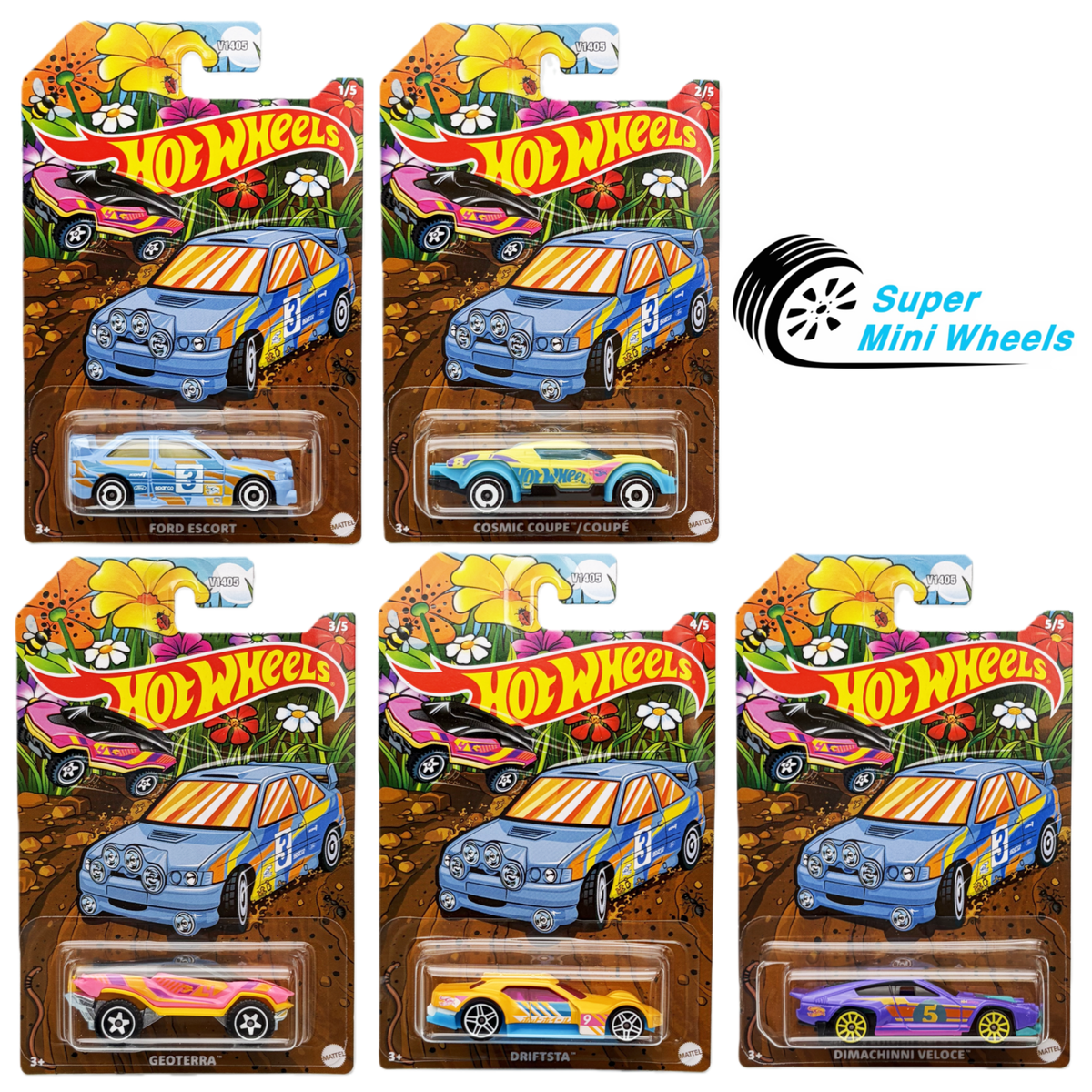 Hot Wheels 2026 Spring 5 Cars Set | eBay
