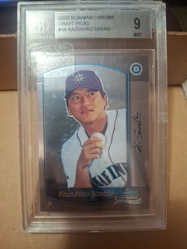 Kazuhiro Sasaki #58 2000 Bowman Chrome Draft Picks card