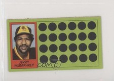 1981 Baseball Scratch-Off Separated Jerry Mumphrey (Baseball Hat Offer) #97 00ah