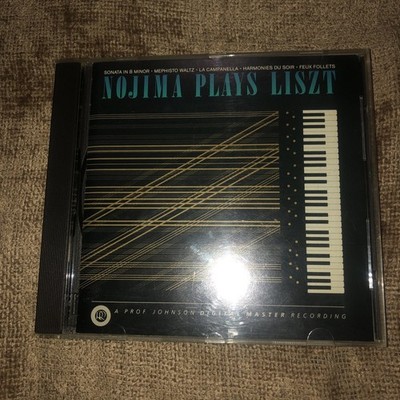 Minoru Nojima ~ Nojima Plays Liszt (CD, 1993)