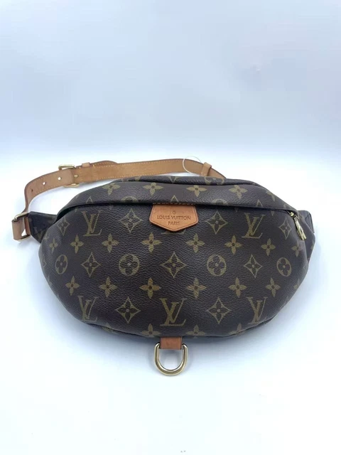 100602 Louis Vuitton Brown Canvas Monogram Bumbag Belt Beg